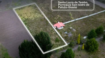 VENTA DE TERRENO EN SANTA LUCIA DE TEMBO/RIOBAMBA