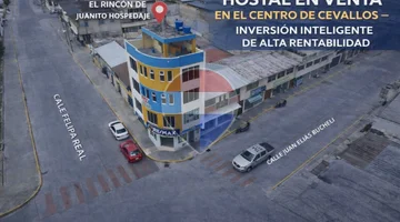 HOSTAL EN VENTA EN EL CENTRO DE CEVALLOS