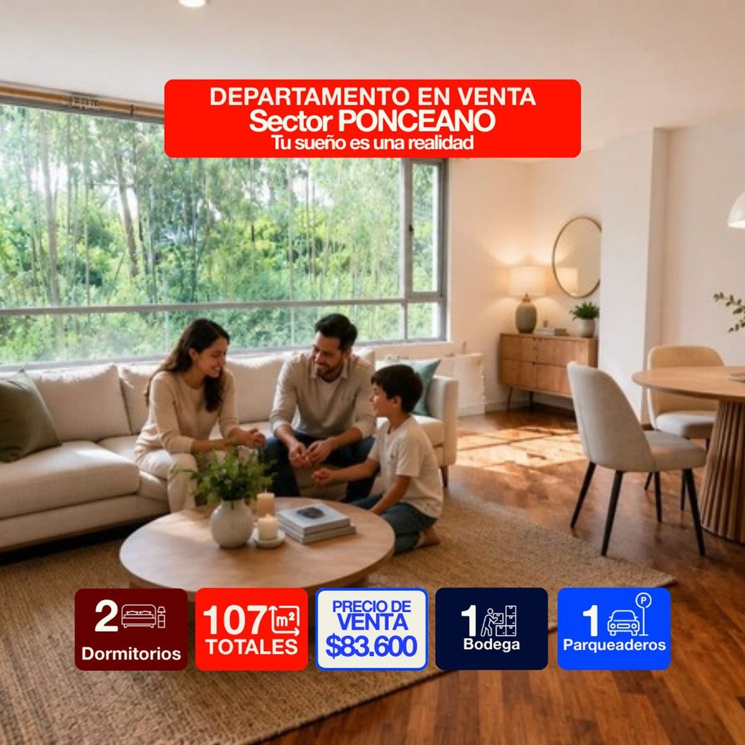 Departamento en venta en Ponceano
