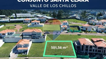 TERRENO EN VENTA CONJUNTO SANTA CLARA SANGOLQUI