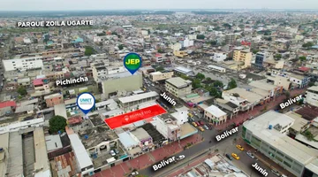 Venta Solar y Construcción  en Centro de Machala